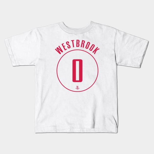 Russell Westbrook Name and Number Kids T-Shirt by Legendary